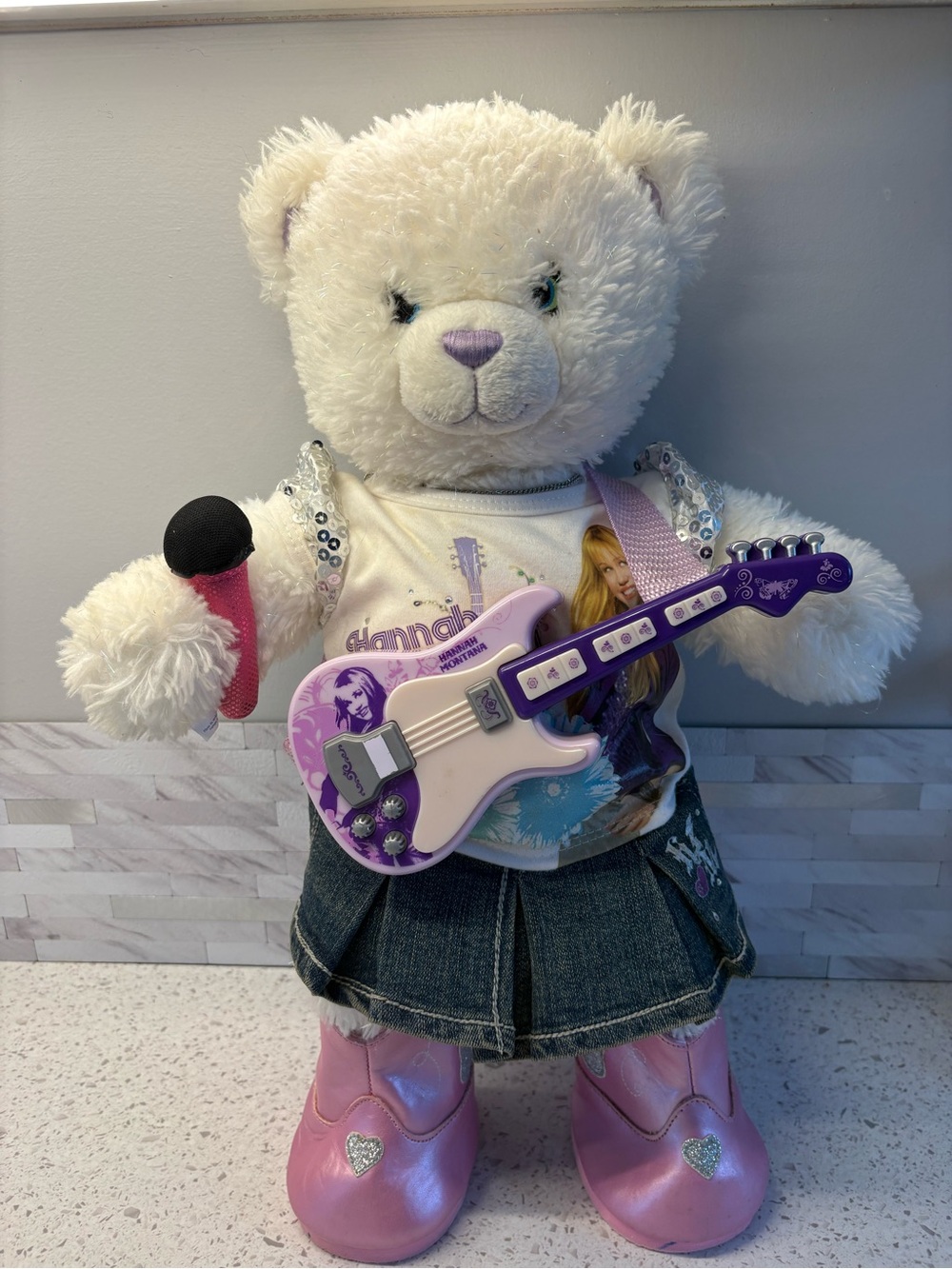 Vintage Hannah Montana Build-A-Bear Outfit & Plush Complete Set 2000s